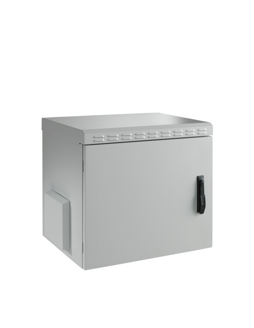 EFB Elektronik 691709IP55.2, Wandmontiertes Regal, 9U, 100 kg, Grau
