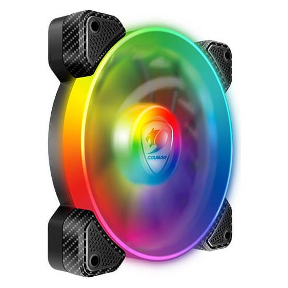 Cougar Gaming VORTEX RGB SPB 120 Cooling Fan Computergehäuse Kühler 12 cm Schwarz (3MSPB120.0001)