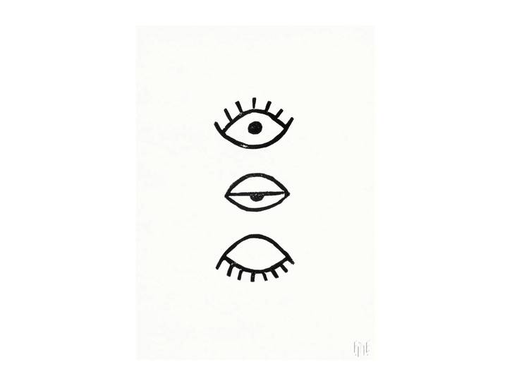 Fine Little Day Poster Eye Eye 50x70 cm