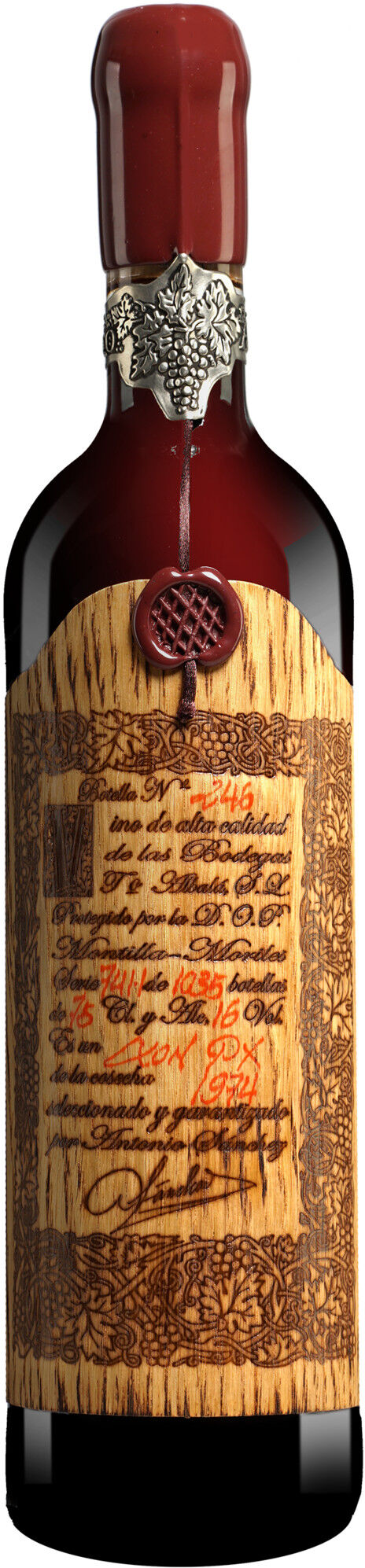 Toro Albalá Don PX Convento Selección 1974 16% Vol. Sherry Sehr Süß aus Spanien