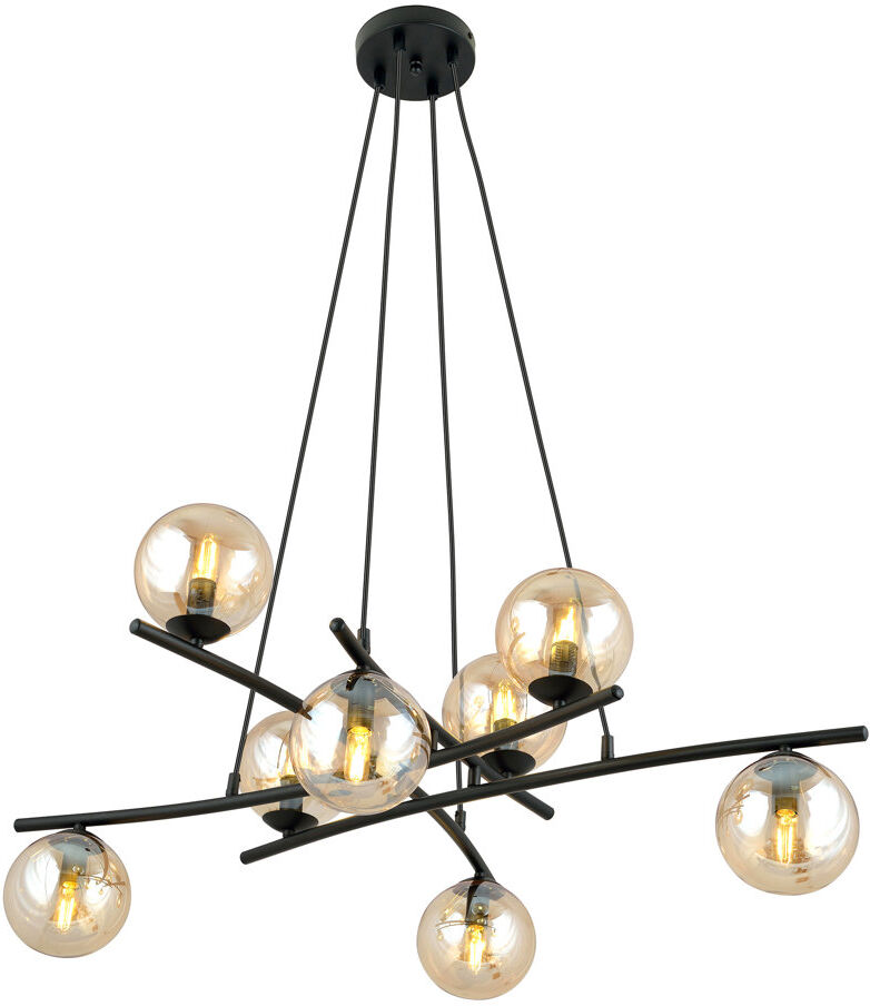 Ivy Bronx ESSA 8 Grafit Amber 100cm H X 100cm W X 100cm D
