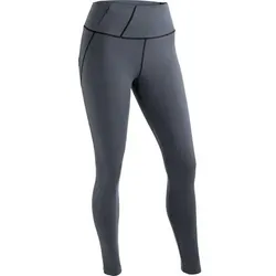 MAIER SPORTS Damen Hose Arenit W Da-Tight el., Größe 42 in Grau Grau
