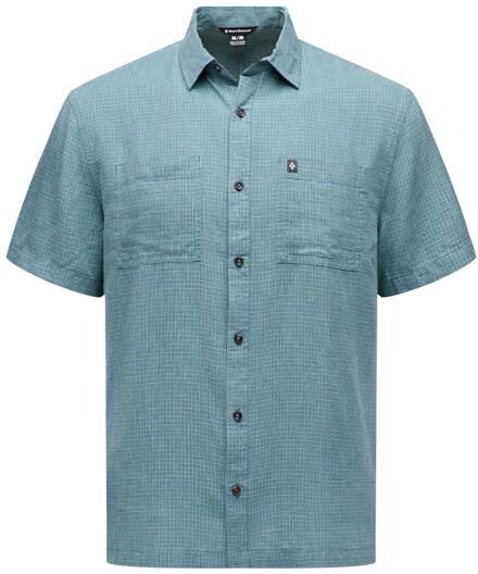 Black Diamond Mens Scenic Route SS Shirt, Glacier L