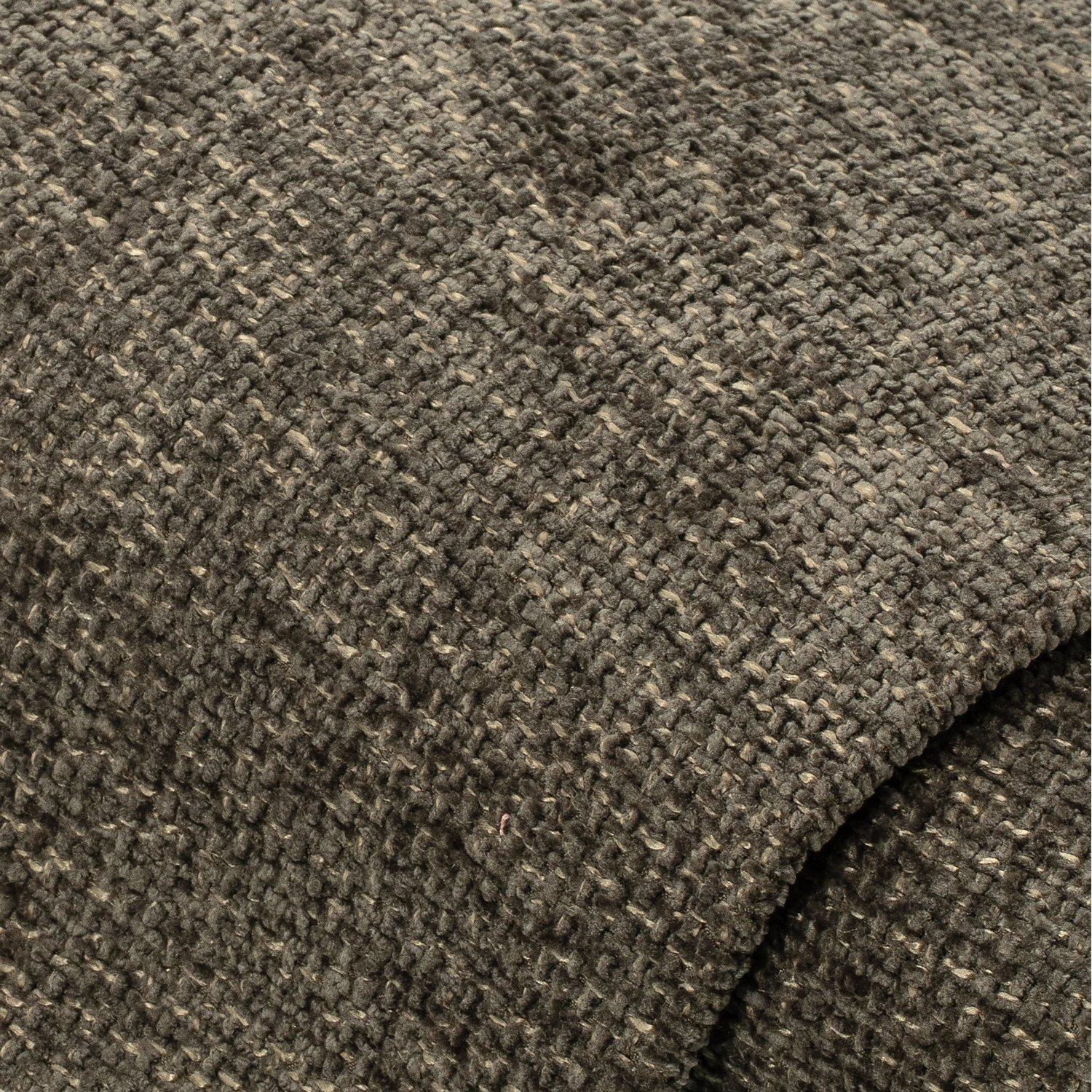 Möbel-Chenille, braun-melange