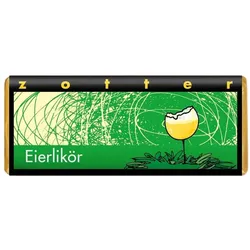 Handgeschöpfte Schokolade - Eierlikör 70g