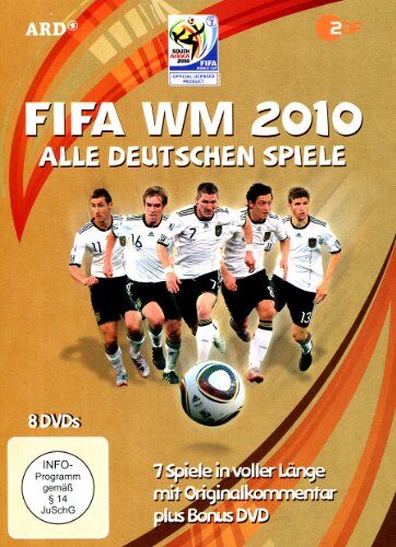 Studio Hamburg - FIFA WM 2010 - Alle deutschen Spiele (8 DVD Box) - Preis vom 11.10.2026 15:43:13 h
