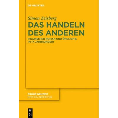 Das Handeln des Anderen, Gebundene Ausgabe von Simon Zeisberg, De Gruyter, 978-3-11-046947-9
