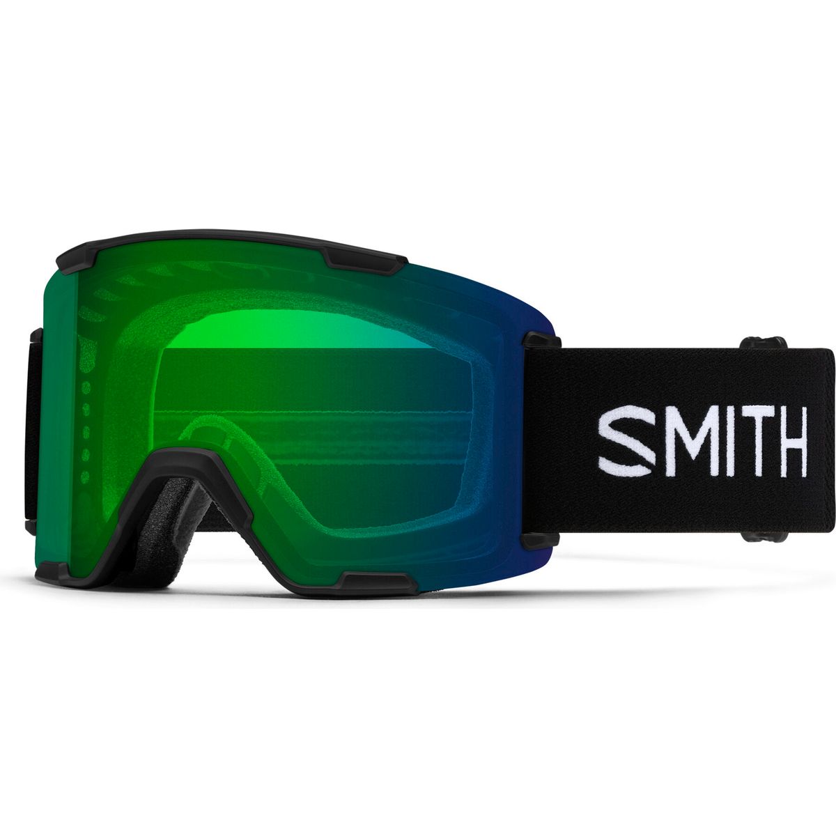 Smith Stash Xl black chromapop everyday green mirror M007872QJ99XP