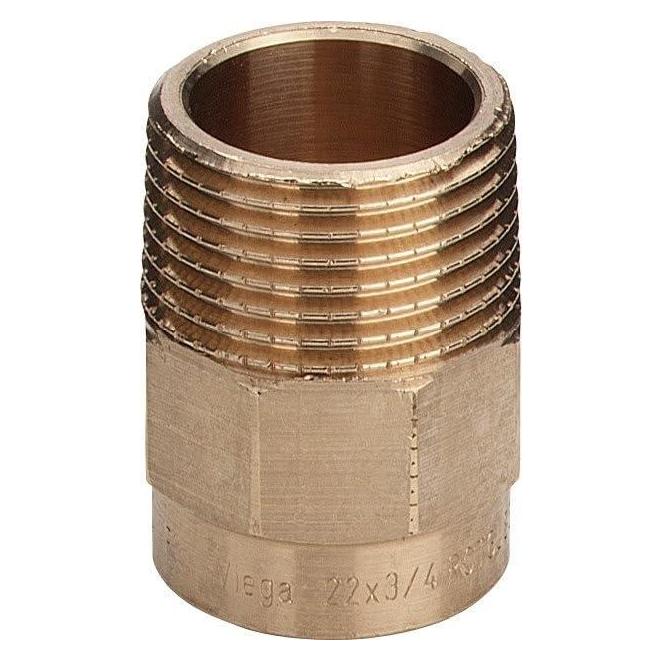 Viega 4243G Gewindenippel LW/GZ 28x1/2 (DWZ) (121228)