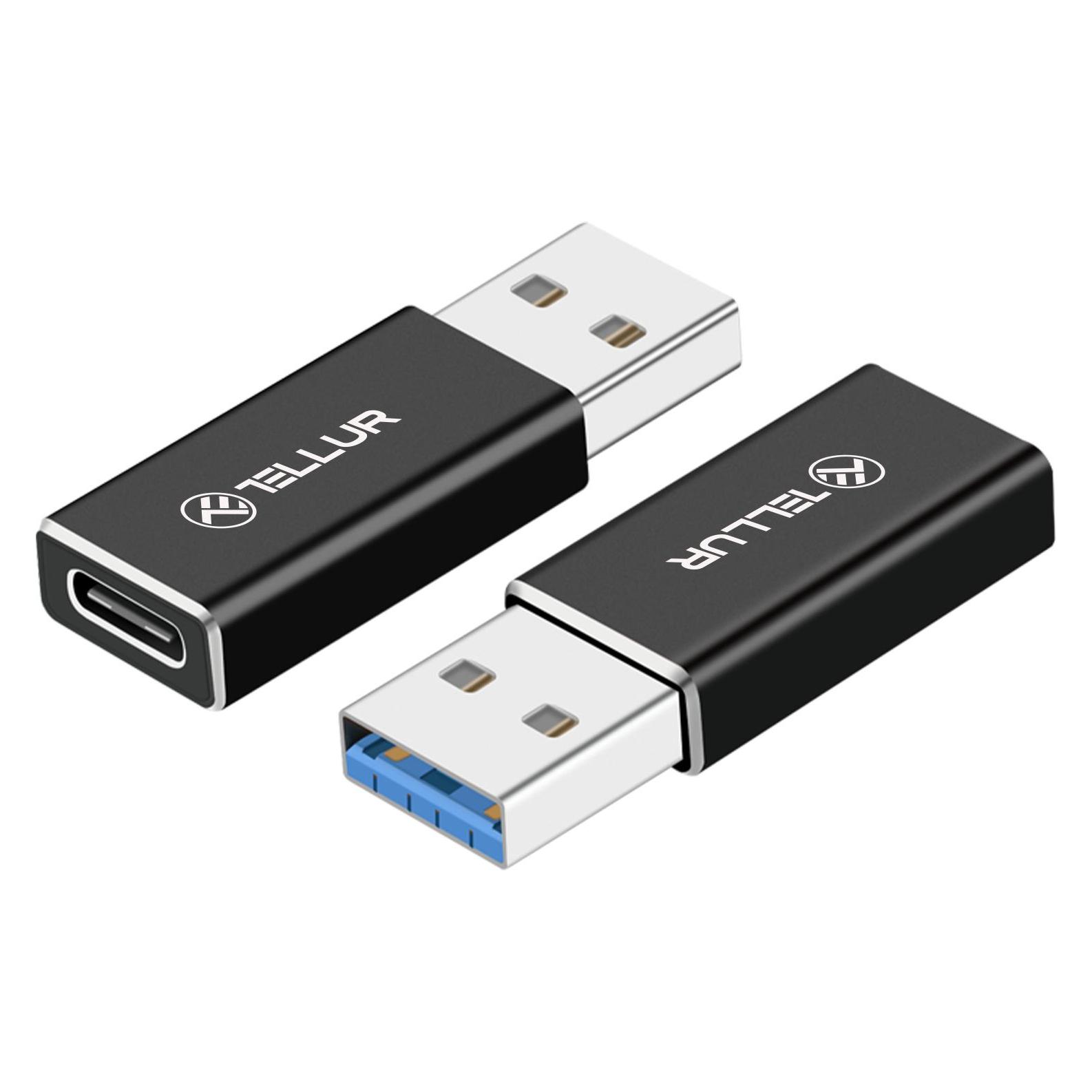 Tellur USB-A To USB-C M/F Adapter (USB-A, USB-C) (TLL155681)