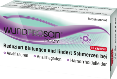 Habitum Pharma WUNDPROSAN Procto Suppositorien 10 St 12906527