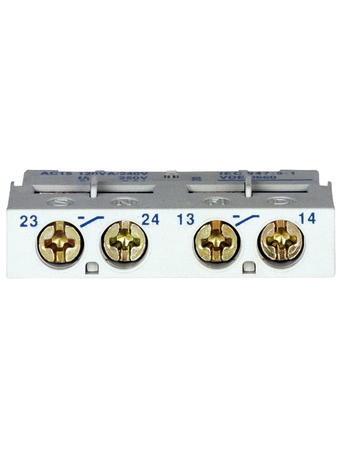 Schneider Electric Plug in aux. 2no