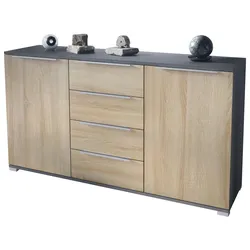 SIDEBOARD Linio Eiche sägerau