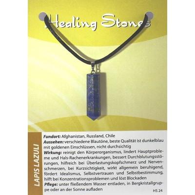 Lapis Lazuli Healing Stones Maxicard