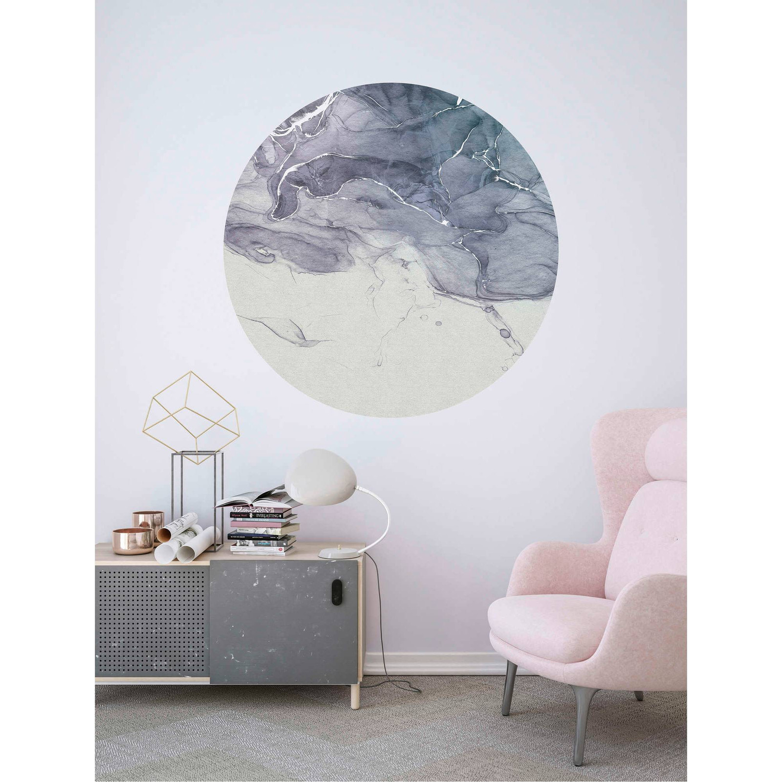 home24 Fotobehang Fabled INK Mural Textiel