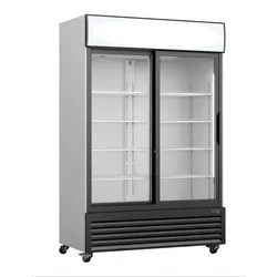 SARO Kühlschrank, Glastür + Werbetafel, Modell GTK 700 SD