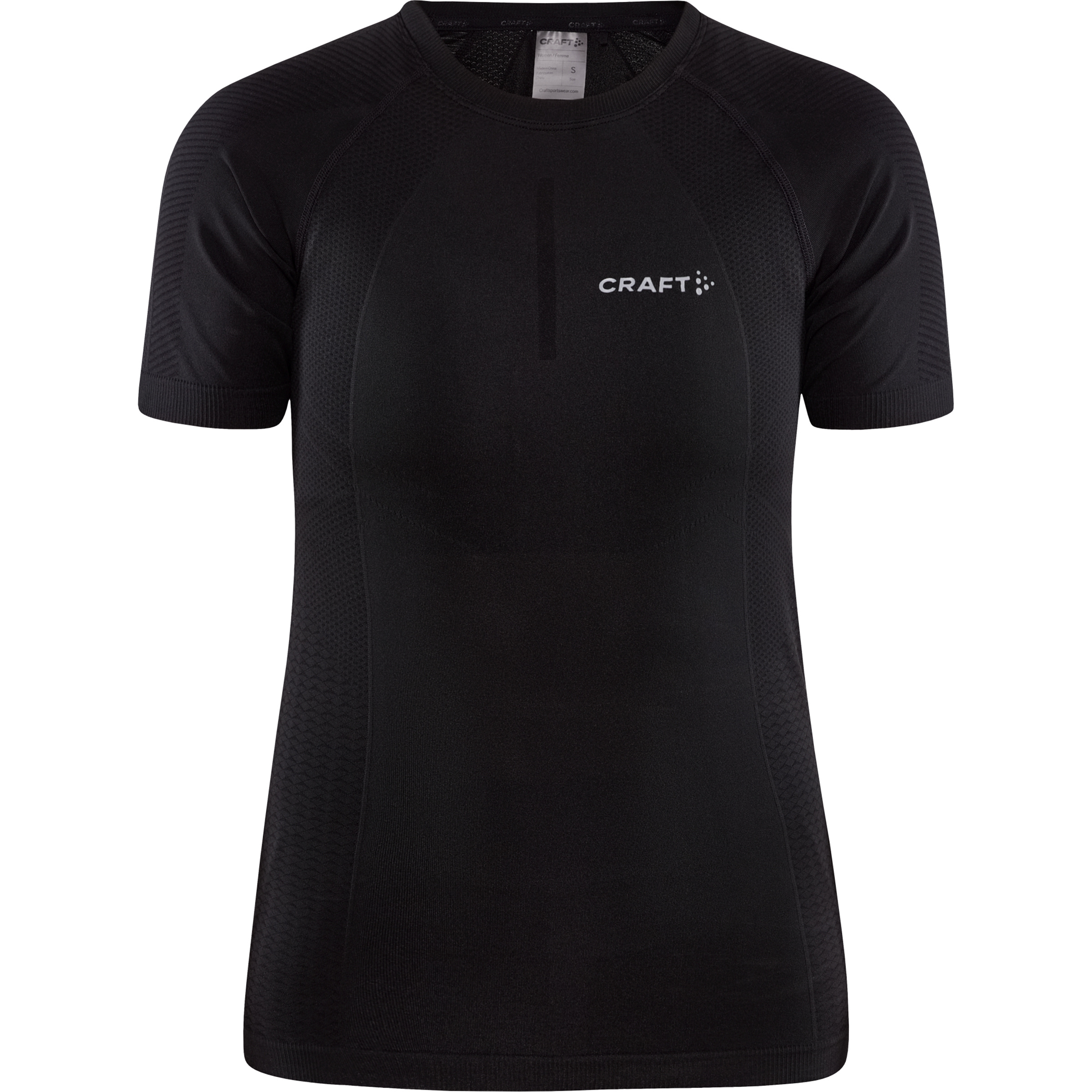 Craft Adv Cool Intensity Damen Kurzarm Unterhemden schwarz Größe S Trekking Elastisch