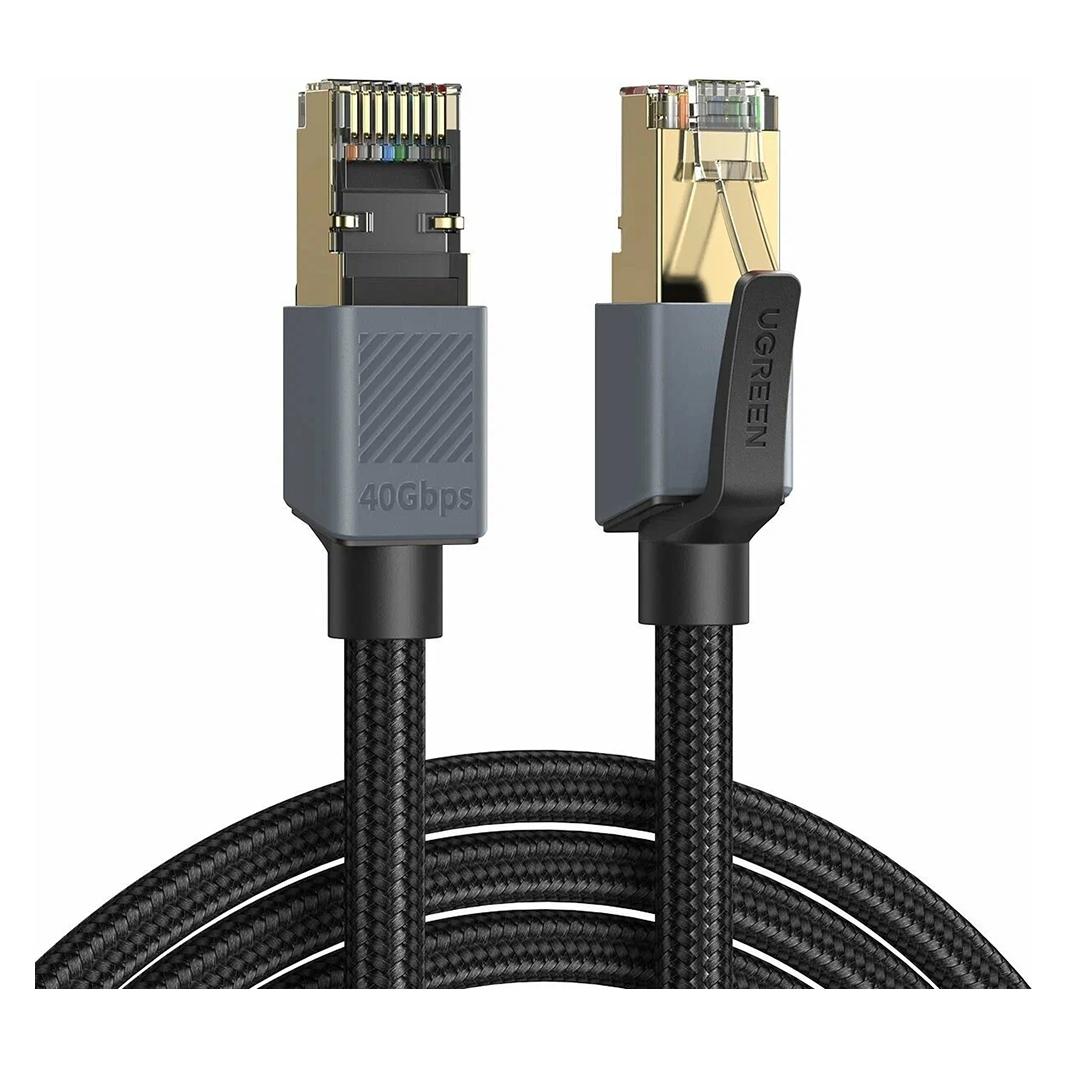 Ugreen Kabel RJ45 NW343 Cat.8 F/FTP 1m (F/FTP, CAT8.1, 1 m) (95932)