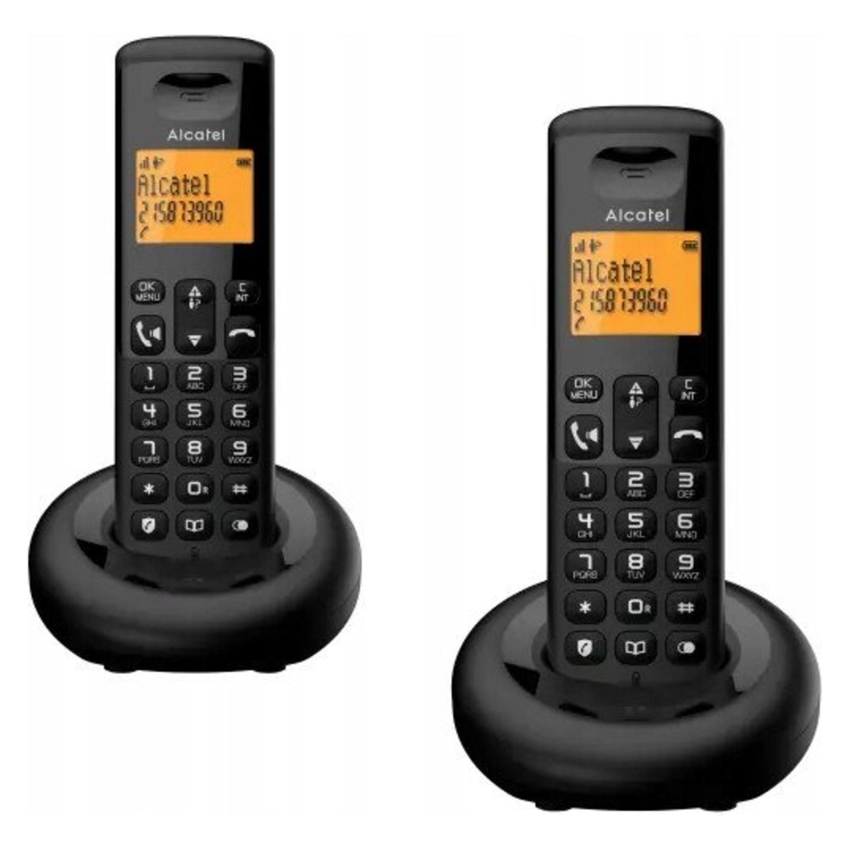 Alcatel E260 DUO BLACK - TELEFON DECT (E260 DUO BLACK)