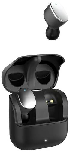 Hama Spirit Pure In Ear Headset Bluetooth Stereo Schwarz Batterieladeanzeige, Headset, Ladecase, Lautstärkeregelung