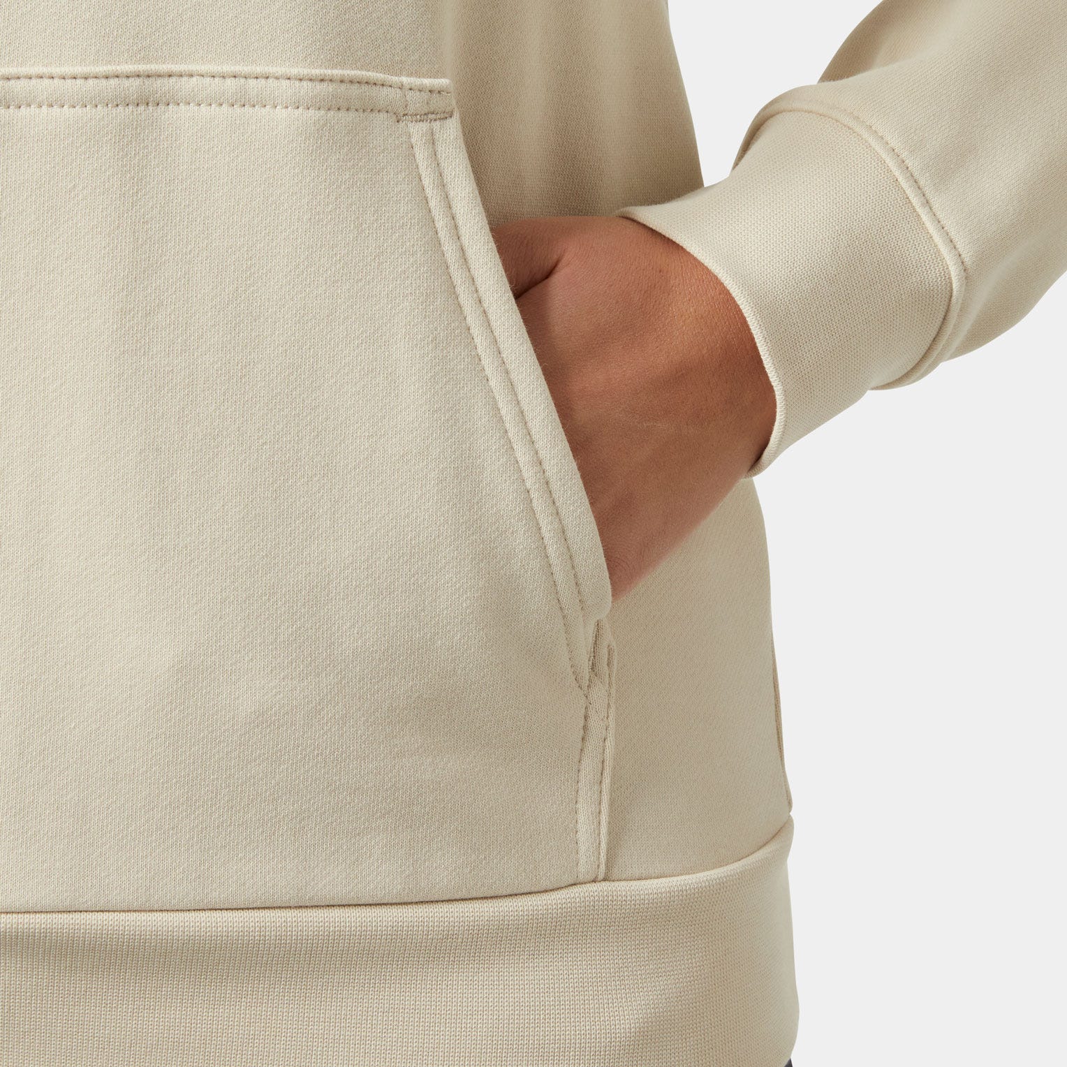 Helly Hansen Women's Logo Hoodie - White/Cream - S