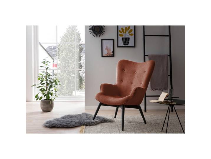 Livetastic Sessel, Kupfer, Metall, 80x92x99 cm, Wohnzimmer, Sessel, Sonstige Sessel