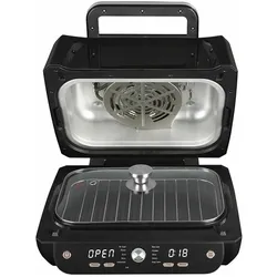BerlingerHaus Haus Heissluftofen 12in1 Black Rose Collection, Kleinbackofen, Rosa, Schwarz