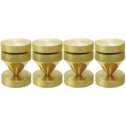 Dynavox 100818 Sub-Watt-Absorber 4 St., Lautsprecher Bauteile, Gold