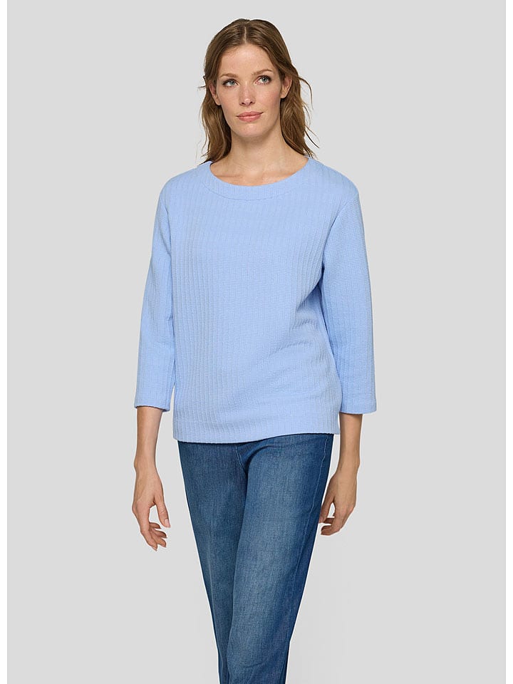 Rabe Longsleeve in Hellblau - 42