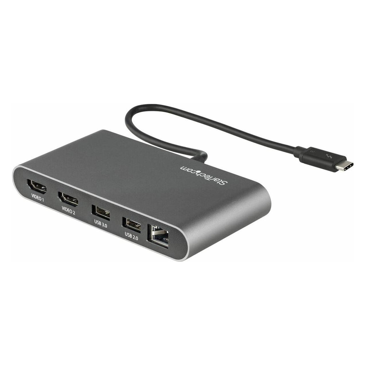 StarTech TB3DKM2HDL (Thunderbolt, 5 Ports) (TB3DKM2HDL)