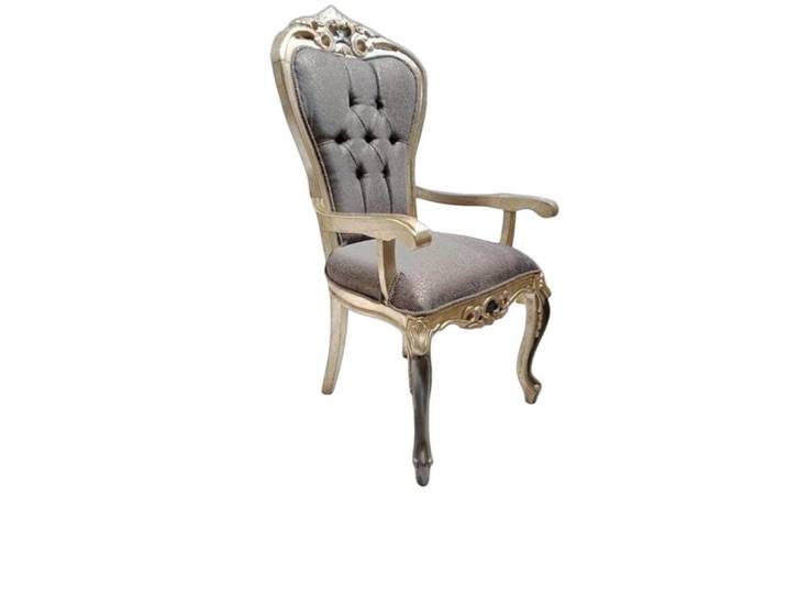 Xlmoebel Armlehnstuhl Elegante Holzstühle im klassischen Design für das Esszimmer (6er-Set, 6 St), Hergestellt in Europa