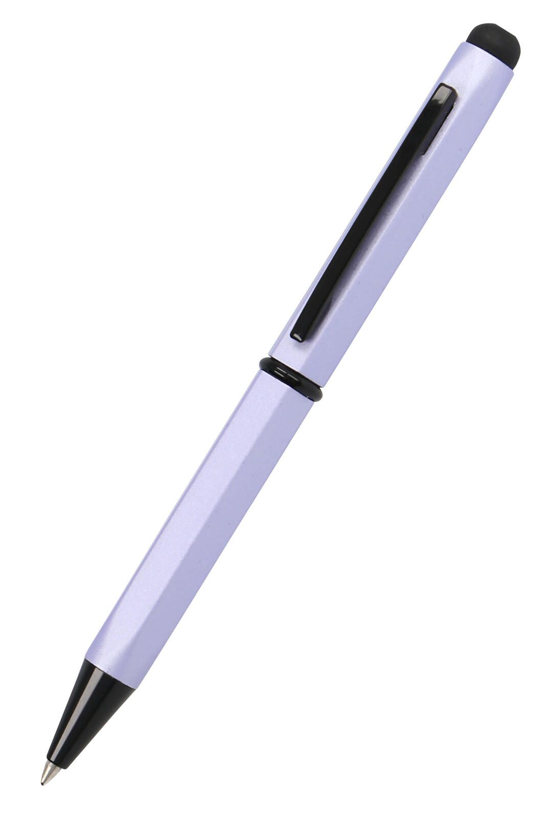 ONLINE® Hexagon Stylus Kugelschreiber lila 0.6 mm Schreibfarbe: Blau 21033/3D
