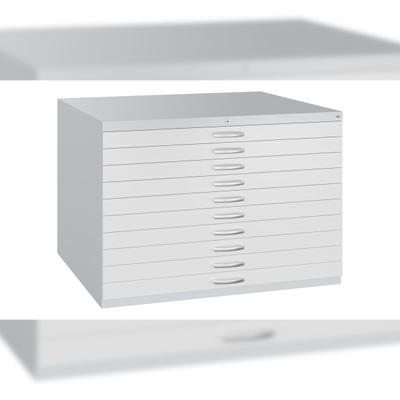 C+P Flachablageschrank Serie 7100_7200, H760xB1100xT765mm