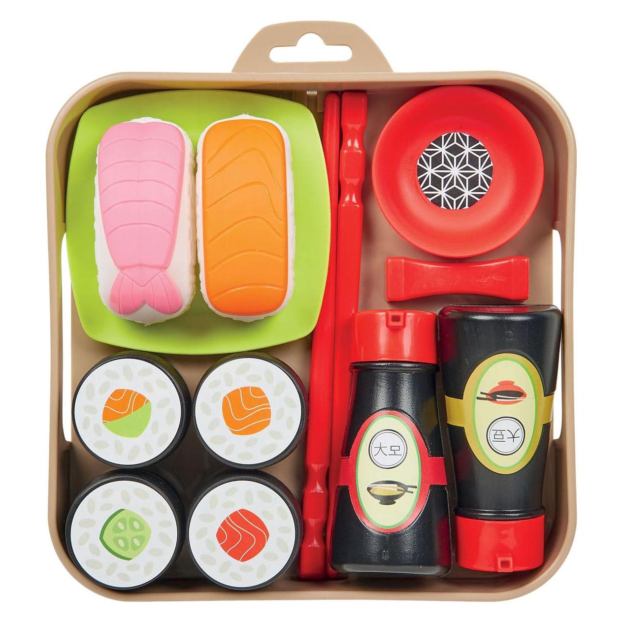 Ecoiffier Play Food Sushi Spielset, 14-teilig. (43301702)