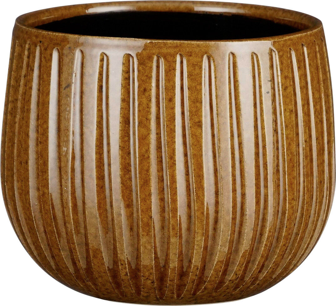 Mica Decorations Topf Pablo ceramic 14 x 16 cm ocker