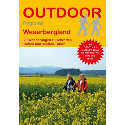 Weserbergland 20 Wanderungen zu schroffen Höhen und sanften Tälern, Taschenbuch von Norbert Rother, Stein, Conrad, Verlag, 978-3-86686-509-9