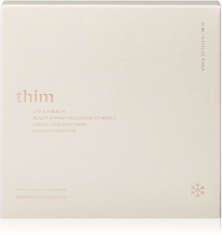 thim Radiance Cooling Pad toner pads with cooling effect 10 pc