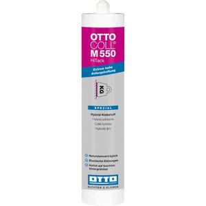 Otto-Chemie Montagekleber Ottocoll HiTack M550, 310ml, Baukleber, schnellhaftend, flexibel & wasserfest, weiß