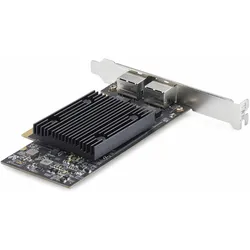 StarTech .com PR210B-NETWORK-CARD, Interne, Avec fil, PCI Express, Ethernet, 20000 Mbit/s, Noir (Ethernet, Mini PCI Express), Netzwerkkarte, Schwarz