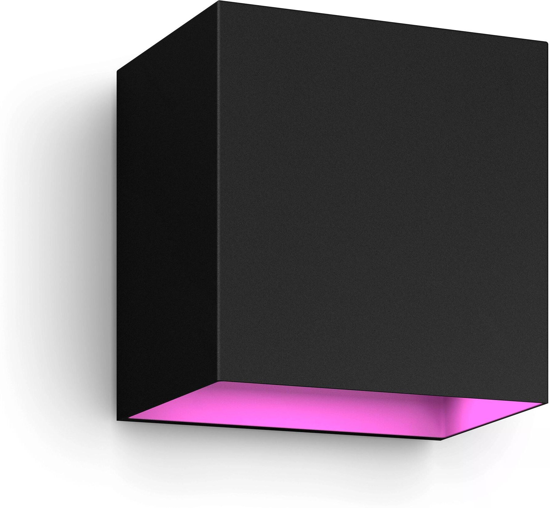 Philips HUE LED Deckenleuchte "White & Color Ambiance Outdoor Resonate Wandl. Schwarz", schwarz, H: 12cm, Leuchten, LED Deckenleuchte schwarz H: 12cm
