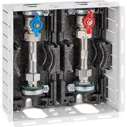 Wasserstation W2-D Typ A mit Dämmung, DN20 (3/4'')