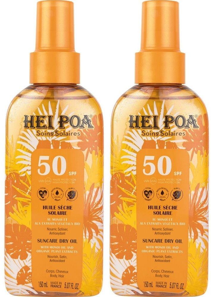 HEI POA Heipoa HLE Sech SOL Spf50 Spr150Ml x2 2x150 ml Öl