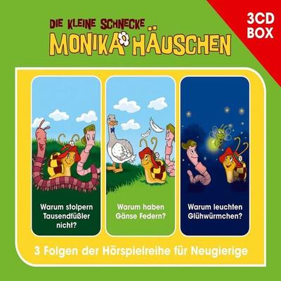 Die kleine Schnecke Monika Häuschen - 3-CD Hörspielbox Vol. 1 - Kati Naumann, CD, 9783829123051