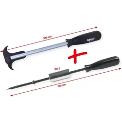 KS Tools, Fahrzeug Werkzeug, Simmerring-Auszieher-Satz, 2-tlg