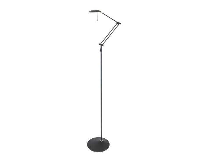 Lampadaire LED Zodiac VI 22 x 185 x 60cm Noir Matériau : Métal Surface en métal : Laqué Type de métal : Acier LED