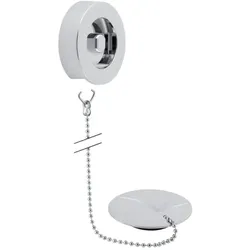 Geberit Stopf. m. Ros. und Kette (75 cm) 240469211 mit Stopfen und Kette 75cm