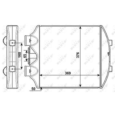 NRF Ladeluftkühler 30236 für SEAT