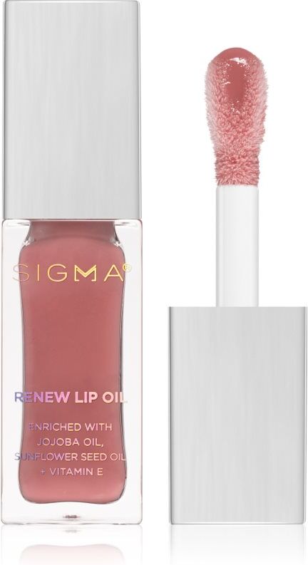 Sigma Beauty Renew Lip Oil lip oil adds moisture and shine shade Tranquil 5,2 g