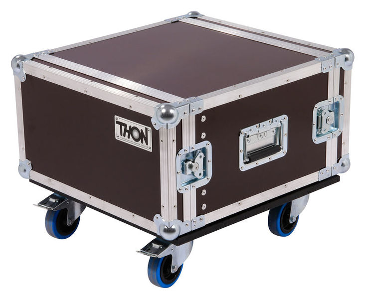 Thon Rack 6U Live 45 Wheels resina fenolica marrone
