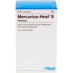 MERCURIUS HEEL S Tabletten 250 St Tabletten